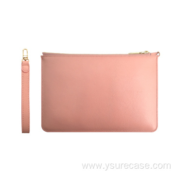 Wholesale Custom Logo Design Women Zip Clutch Bag